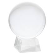 Boule de Cristal avec Support - 19-20 cm