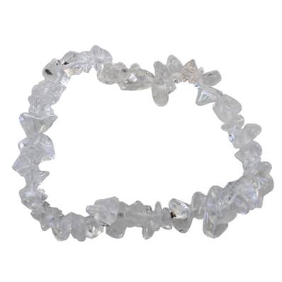 Bracelet Baroque Fin - Cristal de roche