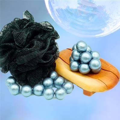 Perles de Bain Rondes - Fragrance Marine - Par 10