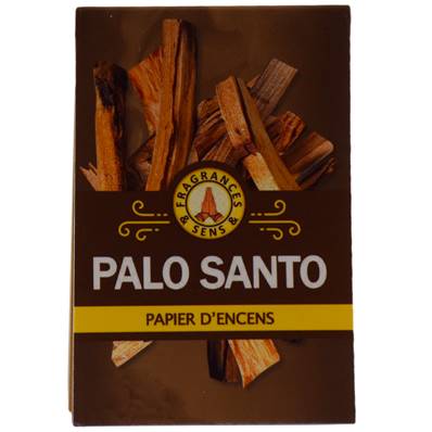 Papier d'Encens Fragrances & Sens - Palo Santo 36 Lamelles