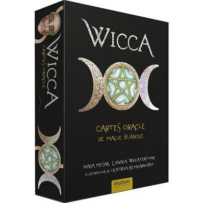 Wicca - Cartes Oracle de Magie Blanche - Jeu 33 Cartes + Livret